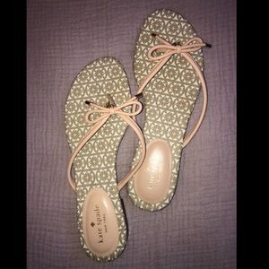 Kate Spade Pink Bow Sandal